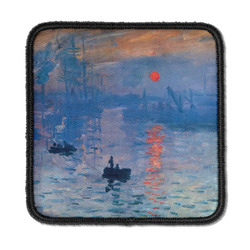 Impression Sunrise by Claude Monet Iron On Square Patch