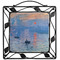 Impression Sunrise by Claude Monet Square Trivet - w/tile