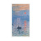 Impression Sunrise by Claude Monet Guest Towels - Full Color - Standard