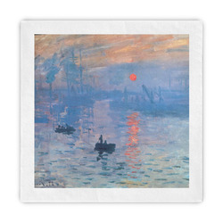Impression Sunrise by Claude Monet Standard Decorative Napkins