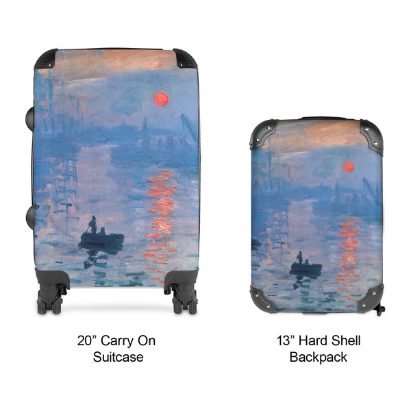 Impression Sunrise by Claude Monet Suitcase Set 4 - APPROVAL
