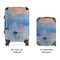 Impression Sunrise by Claude Monet Suitcase Set 4 - APPROVAL
