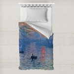 Impression Sunrise by Claude Monet Toddler Duvet Cover