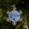 Impression Sunrise by Claude Monet Vintage Snowflake - (LIFESTYLE)