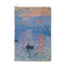 Impression Sunrise by Claude Monet Waffle Weave Golf Towel - Front/Main