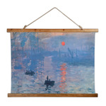 Impression Sunrise by Claude Monet Wall Hanging Tapestry - Wide