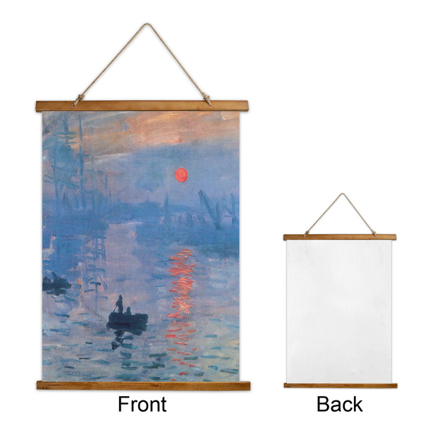 Impression Sunrise by Claude Monet Wall Hanging Tapestry - Portrait - APPROVAL