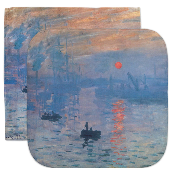 Custom Impression Sunrise by Claude Monet Facecloth / Wash Cloth