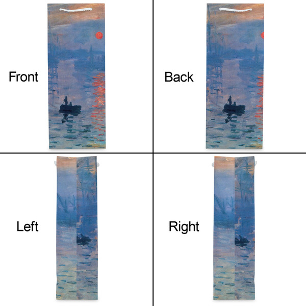Impression Sunrise by Claude Monet Wine Gift Bag - Gloss - Approval