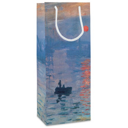 Impression Sunrise by Claude Monet Wine Gift Bags - Matte