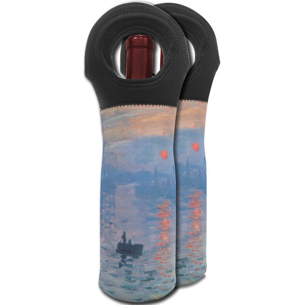 Impression Sunrise by Claude Monet Wine Tote Bag - MAIN