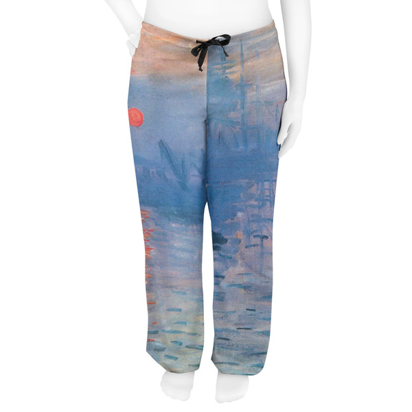Impression Sunrise by Claude Monet Women's Pj on model - Front
