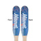 Impression Sunrise by Claude Monet Wooden Food Pick - Paddle - Double Sided - Front & Back