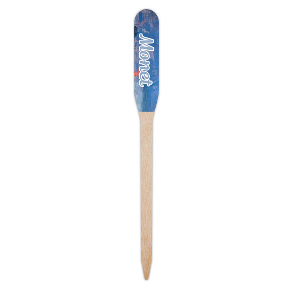 Impression Sunrise by Claude Monet Wooden Food Pick - Paddle - Single Pick