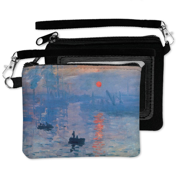 Impression Sunrise by Claude Monet Wristlet ID Cases - MAIN