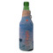 Impression Sunrise by Claude Monet Zipper Bottle Cooler - ANGLE (bottle)