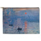 Impression Sunrise by Claude Monet Zipper Pouch Large (Front)