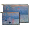 Impression Sunrise by Claude Monet Zippered Pouches - Size Comparison