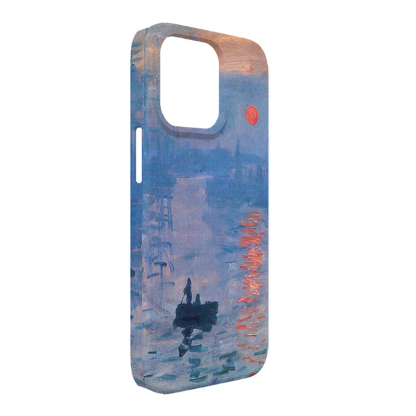 Custom Impression Sunrise by Claude Monet iPhone Case - Plastic - iPhone 13 Pro Max