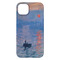 Impression Sunrise by Claude Monet iPhone 14 Plus Case - Back