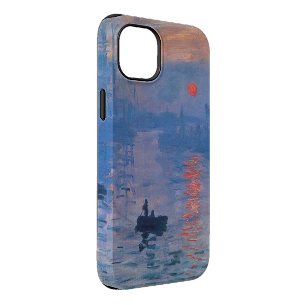 Custom Impression Sunrise by Claude Monet iPhone Case - Rubber Lined - iPhone 14 Plus