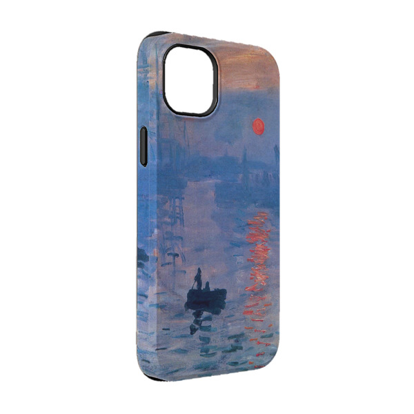 Custom Impression Sunrise by Claude Monet iPhone Case - Rubber Lined - iPhone 14