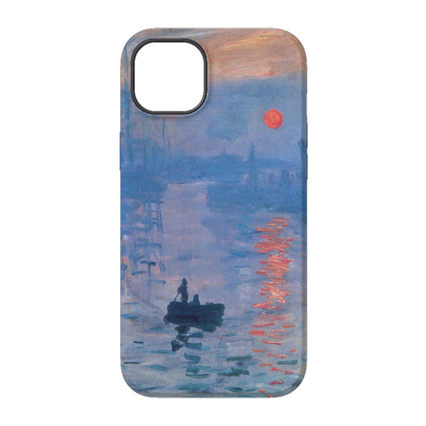 Impression Sunrise by Claude Monet iPhone 14 Tough Case - Back