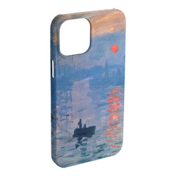 Impression Sunrise by Claude Monet iPhone Case - Plastic