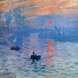 Impression Sunrise by Claude Monet