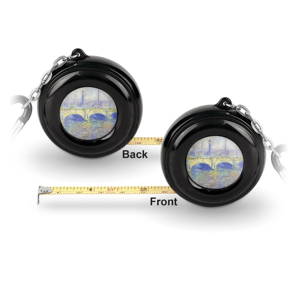Waterloo Bridge 6-Ft Pocket Tape Measure with Carabiner Hook - Front and Back