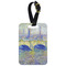 Waterloo Bridge by Claude Monet Metal Luggage Tag