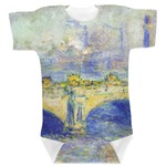 Waterloo Bridge by Claude Monet Baby Bodysuit