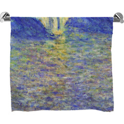 Waterloo Bridge by Claude Monet Bath Towel