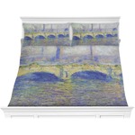 Waterloo Bridge by Claude Monet Comforter Set - King