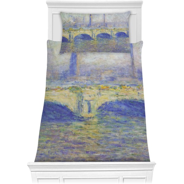 Custom Waterloo Bridge by Claude Monet Comforter Set - Twin