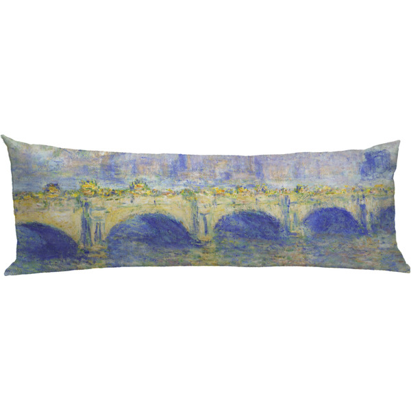 Custom Waterloo Bridge by Claude Monet Body Pillow Case