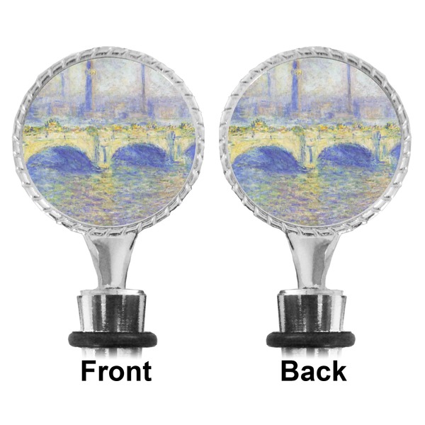 Waterloo Bridge Bottle Stopper - Front and Back