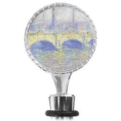 Waterloo Bridge by Claude Monet Wine Bottle Stopper
