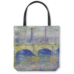 Waterloo Bridge by Claude Monet Canvas Tote Bag