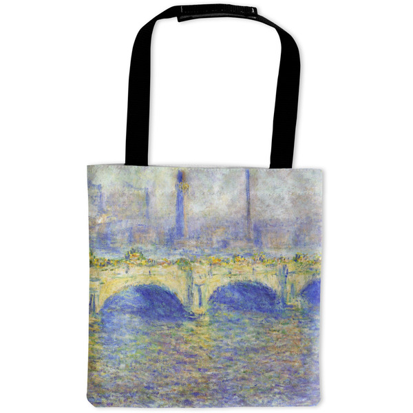 Custom Waterloo Bridge by Claude Monet Auto Back Seat Organizer Bag