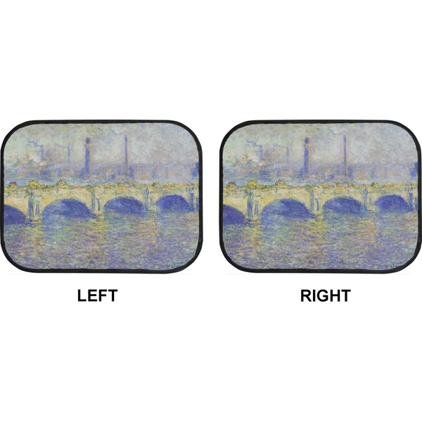 Waterloo Bridge Car Floor Mats (Back Seat) (Approval)