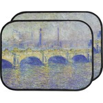 Waterloo Bridge by Claude Monet Car Floor Mats (Back Seat)
