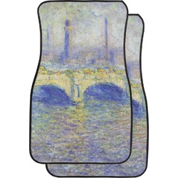 Waterloo Bridge by Claude Monet Car Floor Mats (Front Seat)
