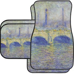 Waterloo Bridge by Claude Monet Car Floor Mats Set - 2 Front & 2 Back