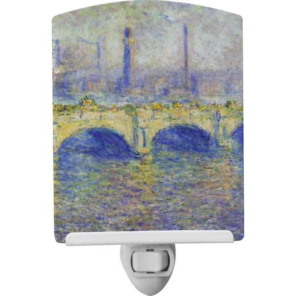 Custom Waterloo Bridge by Claude Monet Ceramic Night Light