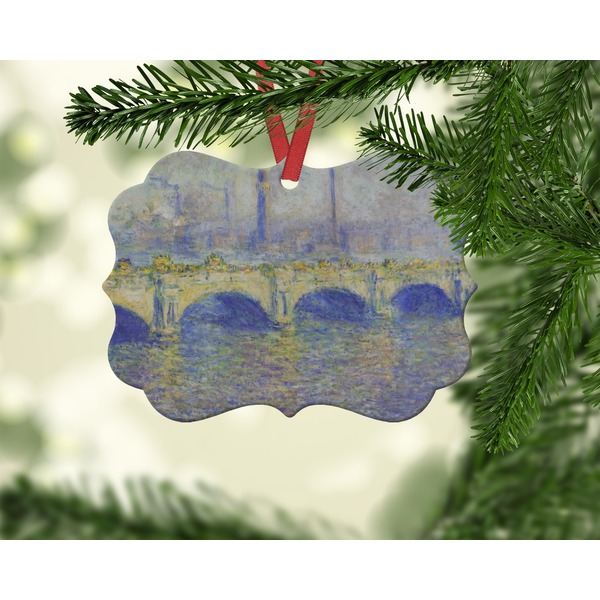 Waterloo Bridge Christmas Ornament (On Tree)