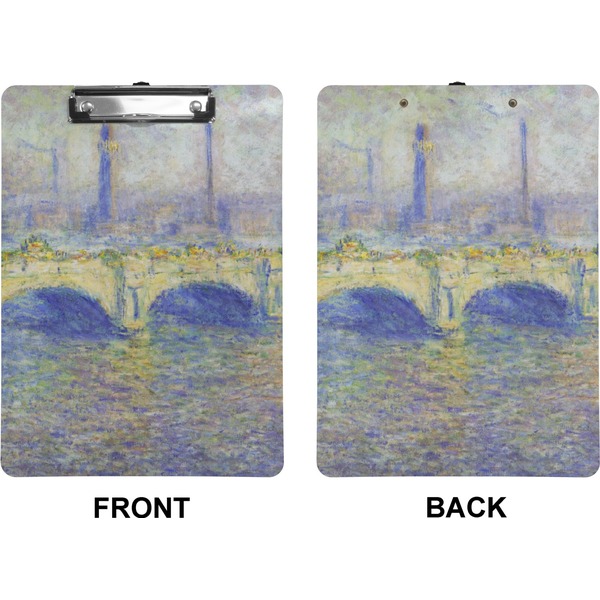 Waterloo Bridge Clipboard (Letter) (Front + Back)