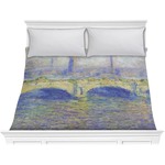 Waterloo Bridge by Claude Monet Comforter - King
