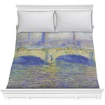 Waterloo Bridge by Claude Monet Comforter - Full / Queen