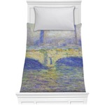 Waterloo Bridge by Claude Monet Comforter - Twin XL